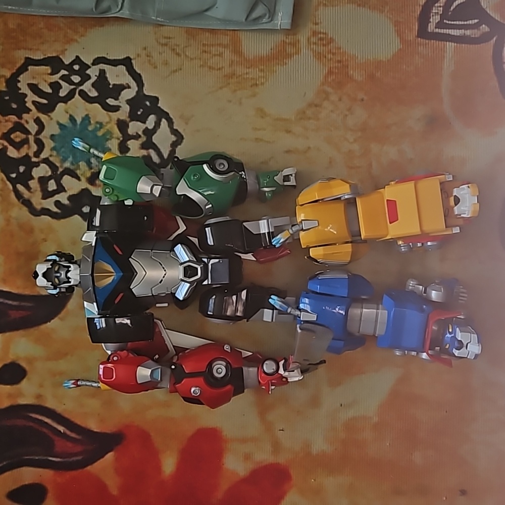 5 Dreamworks Voltron Legendary Defender Diecast Lion Playmates 2017